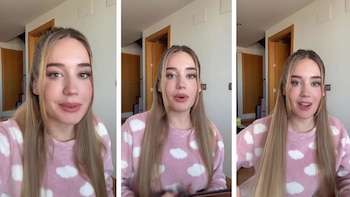 La chica hizo zoom en