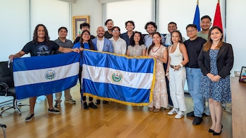 El inconfundible sabor de la pupusa cruza continentes para deleitar a la diáspora en Turquía (Foto cortesía El Salvador en Europa)