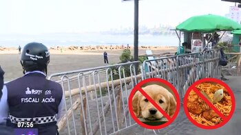 Playa de Barranco el martes