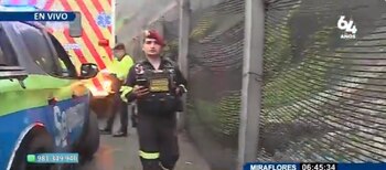 Las autoridades cerraron un carril