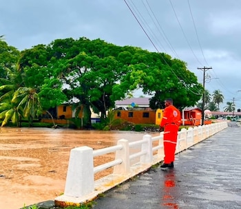 El Sinaproc reiteró el llamado a no cruzar ríos, quebradas o vías inundadas mientras permanezcan las condiciones de mal tiempo. Tomada de Instagram