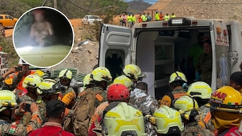 Estas fueron las primeras palabras del minero rescatado tras 13 días en la mina de Santa Fe, Sinaloa: “no perdí la fe”