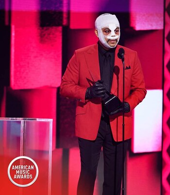 The Weeknd se mostró conmovido