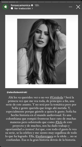 Mónica Fonseca dio su opinión