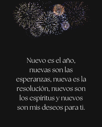 Ideas de saludos por Año