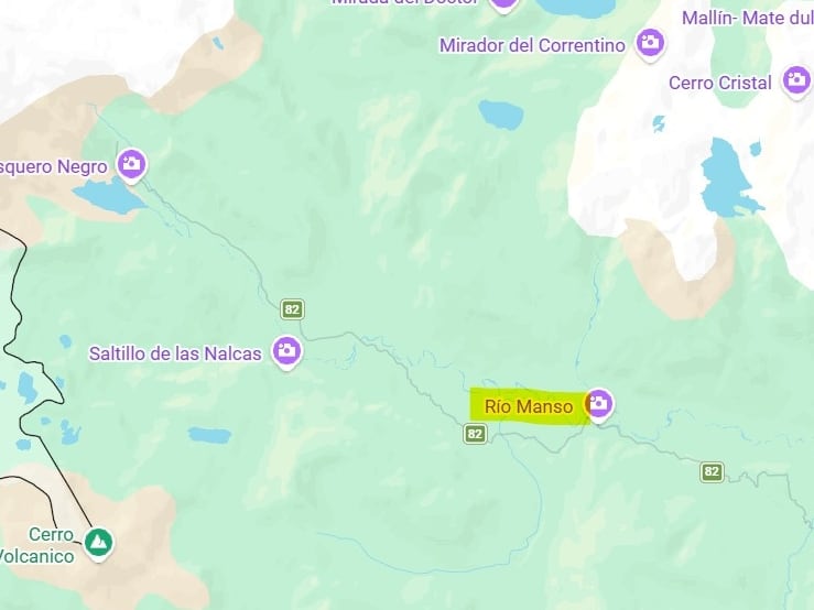 Río Manso y su entorno natural, en Bariloche, cercano a la frontera con Chile (Río Manso y su entorno, en Bariloche, cercano a la frontera con Chile)