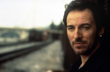 Bruce Springsteen en 1992, cuando