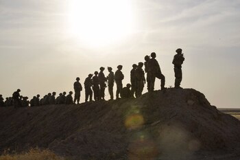 Soldados estadounidenses en Siria como parte de las operaciones contra el terrorismo en la región (EP/ARCHIVO)