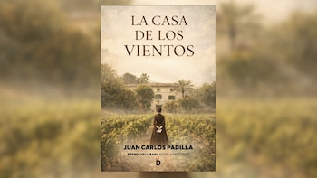 Cubierta de 'La casa de los vientos', de Juan Carlos Padilla