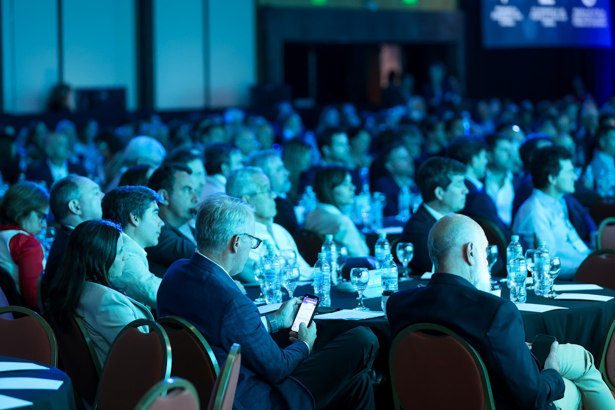 Cientos de empresarios están presentes en el Coloquio que se lleva a cabo en Mar del Plata (Christian Heit)