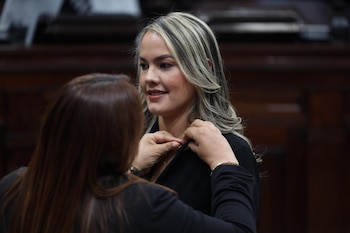 Ivanna Bonilla Oliva nació en Esquipulas, es abogada y notaria, y anunció que impulsará en el Congreso temas vinculados con oportunidades para mujeres y jóvenes.