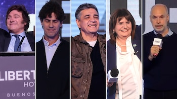 Los gestos de los candidatos