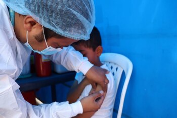 Ocho puntos de vacunación en