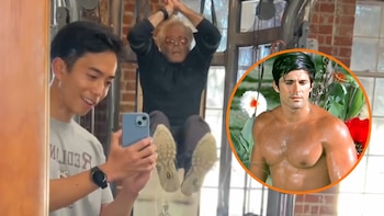 Actor asiático muestra a “abuelito”