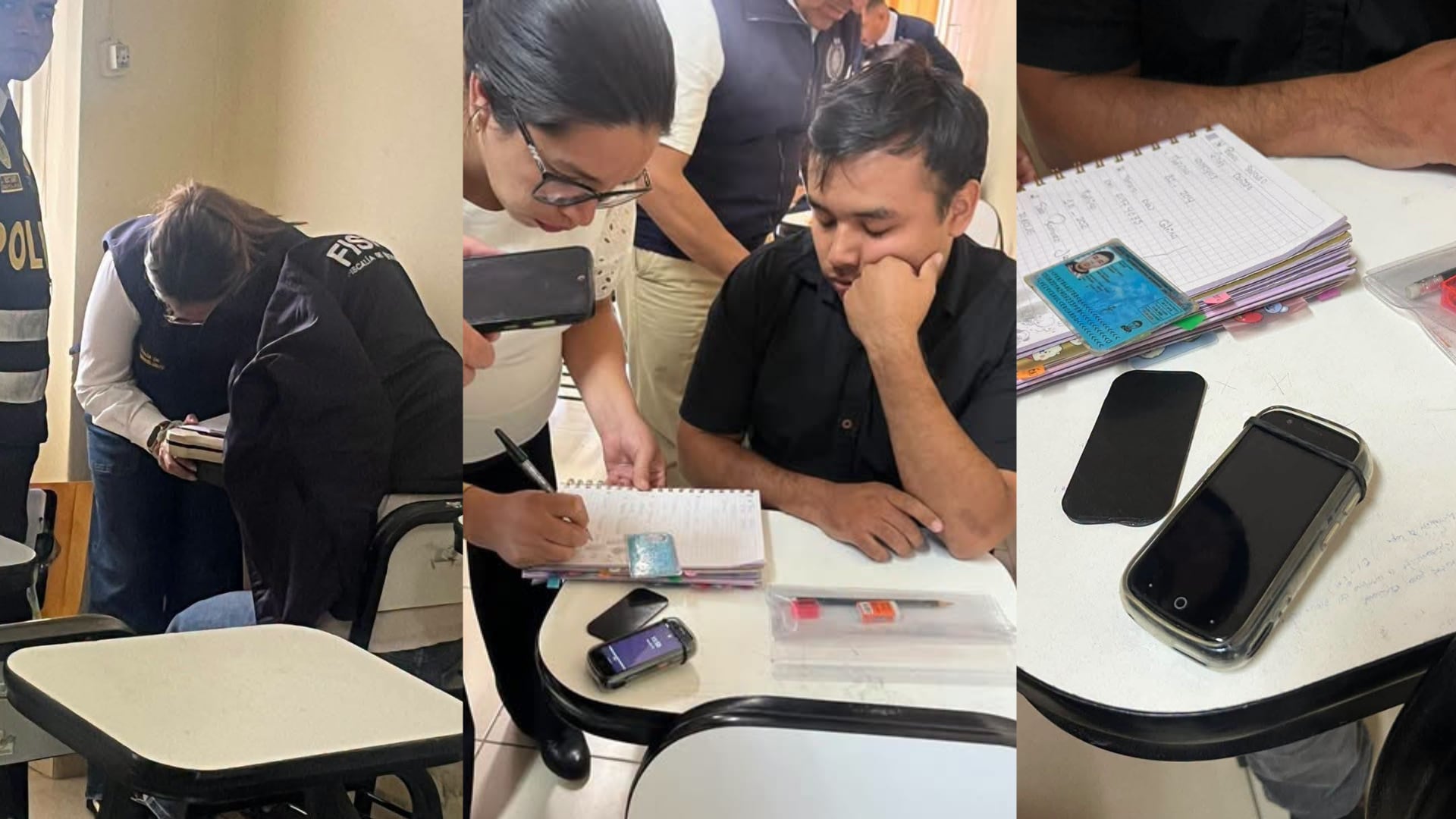 Fueron detectados durante el Examen de Admisión UNC 2026-II, realizado el domingo 6 de setiembre. Composición: Infobae