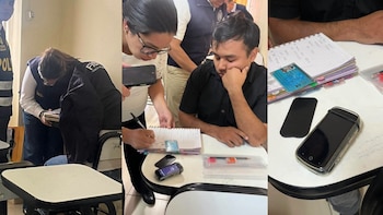 Cinco postulantes son intervenidos en examen de admisión de la Universidad Nacional de Cajamarca por presunto uso de dispositivos electrónicos