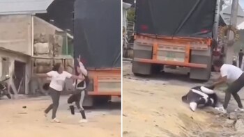 Se hizo viral video de