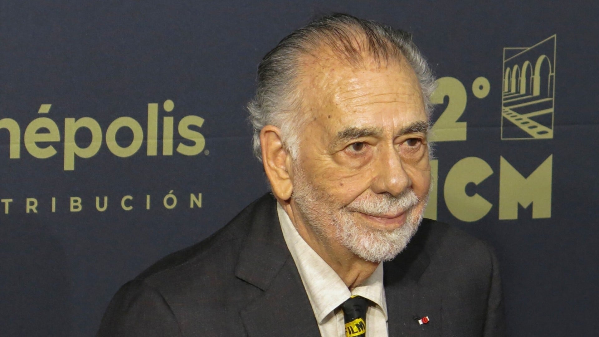 Francis Ford Coppola llega a la alfombra roja de su película