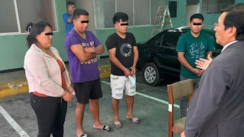 Cuatro personas fueron detenidas por