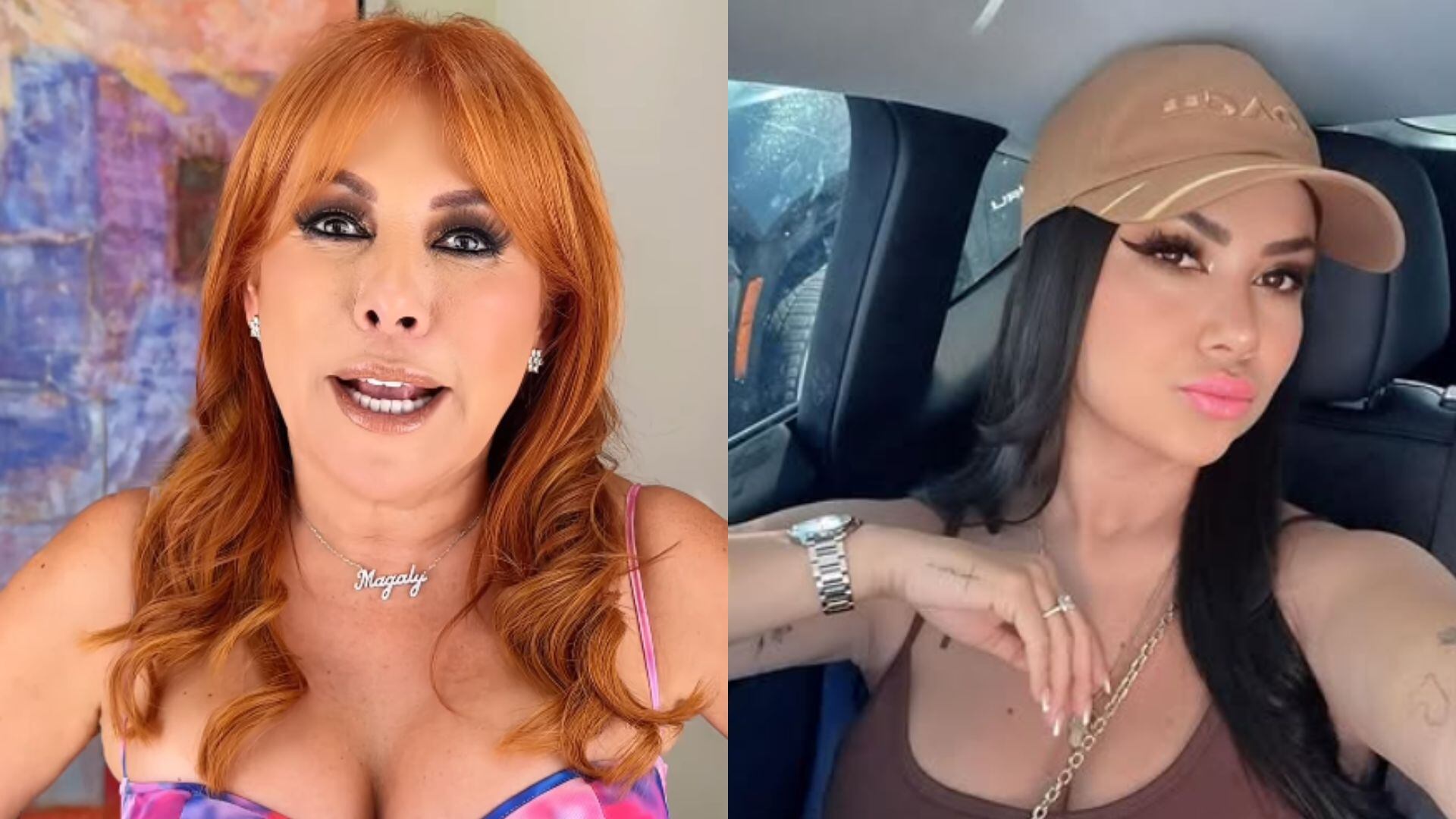 Magaly Medina tilda de ‘alucinada’ a Pilar Gasca luego de despreciar a sus reporteros. IG.