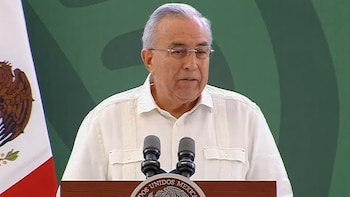 El gobernador Rubén Rocha Moya
