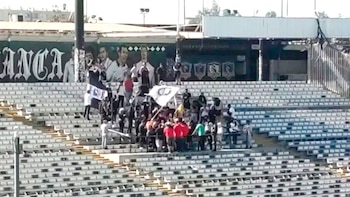 Los barristas realizaron una ceremonia