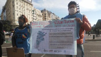 Las distintas protestas interrumpían parcialmente