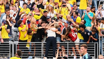 Sebastián Beccacece rompe en emoción tras el histórico triunfo de Ecuador ante Alemania: lágrimas, abrazos y euforia en Nueva York