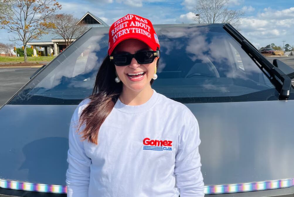 Valentina Gómez, activista política en Estados Unidos de origen colombiano - crédito @ValentinaForUSA/X