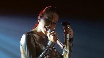 Ana del Castillo interrumpió concierto