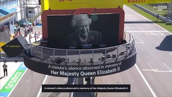 Se guardó un minuto de