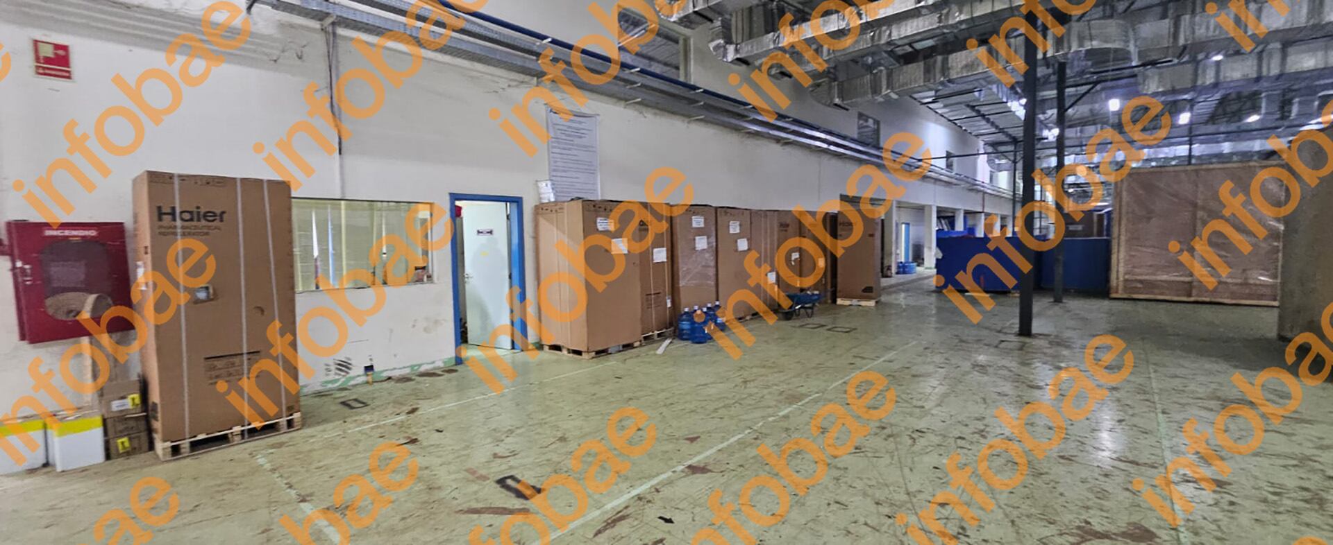 Los funcionarios de Paraguay encontraron los equipos embalados