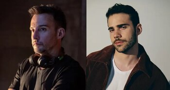 Alejandro Amenábar y Julio Peña.