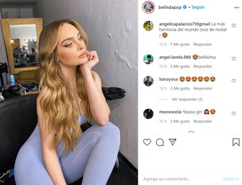 Los labios de Belinda se