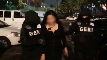 La presunta líder de célula