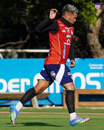 Teófilo Gutiérrez entrenaba en la