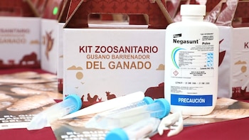 Gobierno del Edomex entrega kits zoosanitarios para combatir el gusano barrenador del ganado