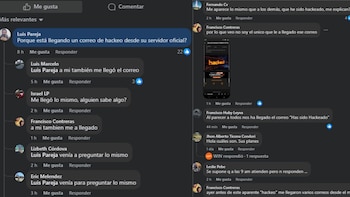 Usuarios reportan envío masivo de