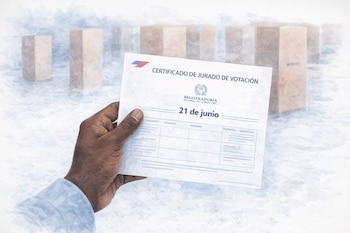 La Registraduría permite consultar la designación como jurado de votación para las elecciones presidenciales de 2026 ingresando el número de cédula en su sitio web oficial - crédito VisualesIA