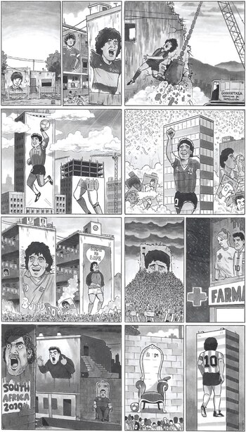 David Squires dibujó la vida