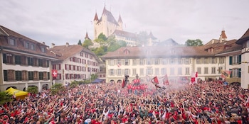 El club suizo, de una ciudad de 40.000 habitantes, rompió el dominio de potencias como Basilea y Young Boys (Instagram/FC Thun)