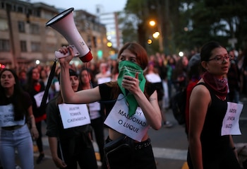 Manifestaciones en Bogotá por conmemoración
