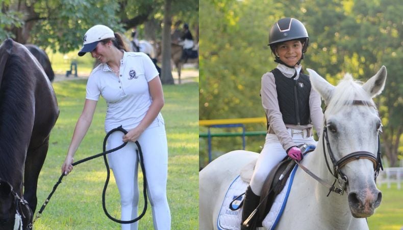 El equipo de El Salvador obtuvo preseas en las divisiones principales del certamen hondureño de deportes ecuestres.(Cortesía: Federación Salvadoreña de Ecuestres)