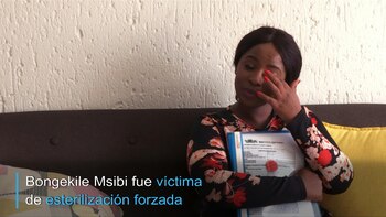 Bongekile Msibi exige una respuesta: