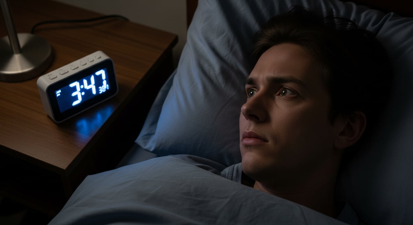 La ansiedad y la depresión están entre las condiciones de salud que más contribuyen a interrumpir el sueño nocturno (Imagen Ilustrativa Infobae)