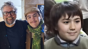 El emotivo reencuentro de Liniers con Juan Sánchez, que a los 11 años fue el nene viral que decía “me gusta el arte”