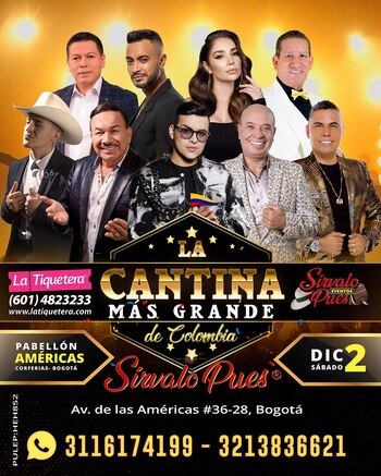 Promoción concierto 2 de diciembre