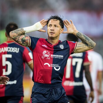 Gianluca Lapadula llegó esta temporada