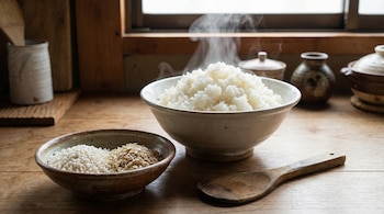 El primer paso del amazake: