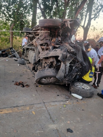 San Salvador aparece como el epicentro de los casos reportados mientras motociclistas y peatones ocupan los primeros lugares en víctimas mortales (Foto cortesía Comandos de Salvamento Zacatecoluca)